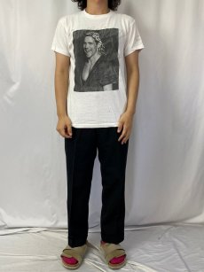 画像2: 80's Bruce Weber "Andy Minsker by PER LUI" フォトプリントTシャツ M (2)