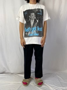 画像3: 90's BRUCE WEBER USA製 "let's get lost starring chet baker" フォトプリントTシャツ XL (3)