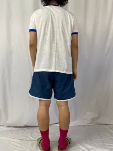 画像4: 80's〜 Nestle "Quik" お菓子企業 プリントリンガーTシャツ (4)