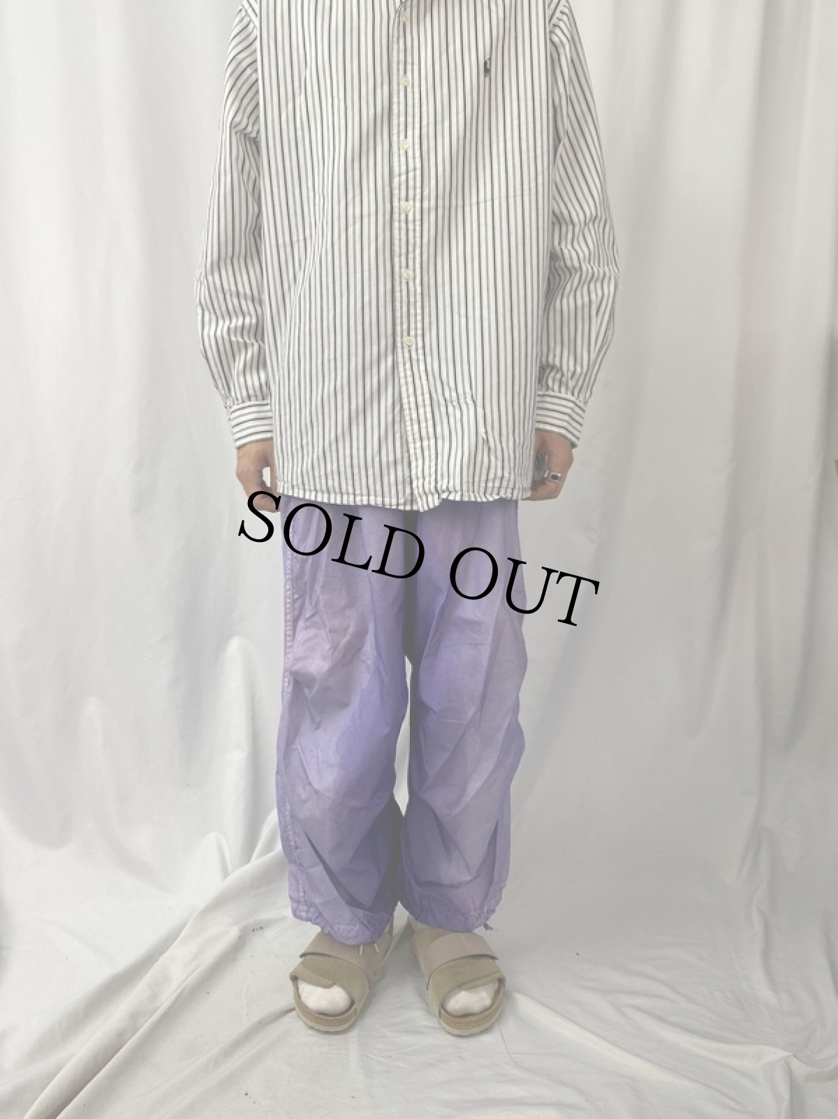 画像2: 【WEB限定】"サンプル品" Feeet ORIGINAL GARMENTS U.S.ARMY "Cold" Snowcamo Over Pants Over dye? MEDIUM SHORT (2)