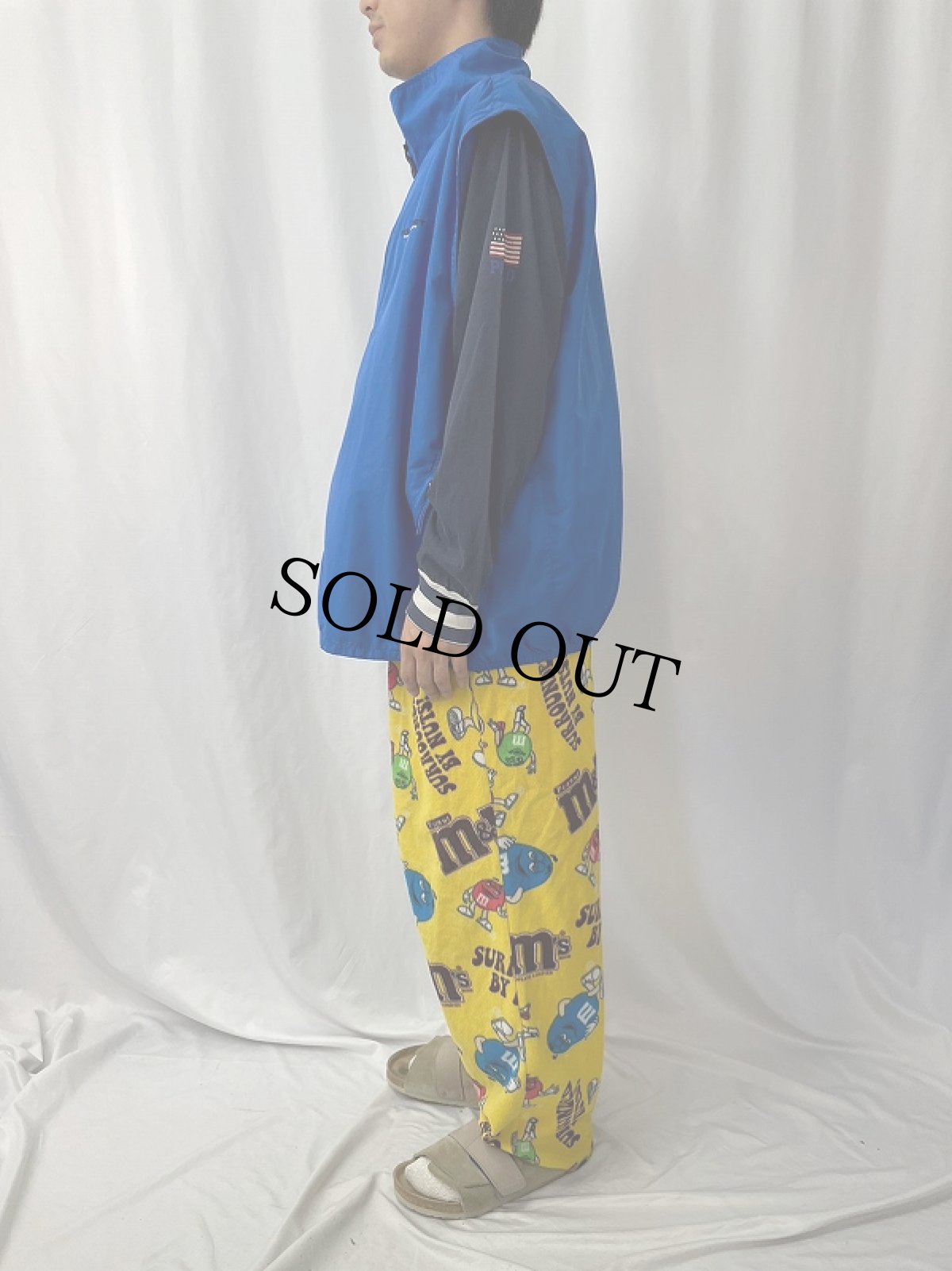 画像3: 90's POLO SPORT Ralph Lauren ロゴ刺繍 ジップベスト XXL (3)