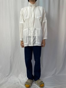 画像2: 80's SUNWEAR CANADA製 メッシュジップジャケット (2)