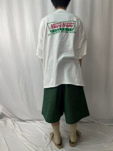 画像4: Krispy Kreme Doughnuts ドーナツショップ ロゴプリントTシャツ XXXXL (4)