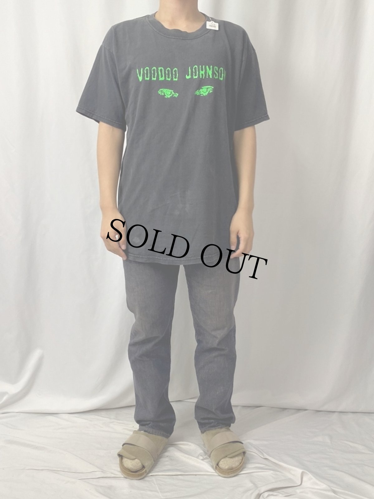 画像3: VOODOO JOHNSON ヘヴィロックバンドTシャツ L (3)