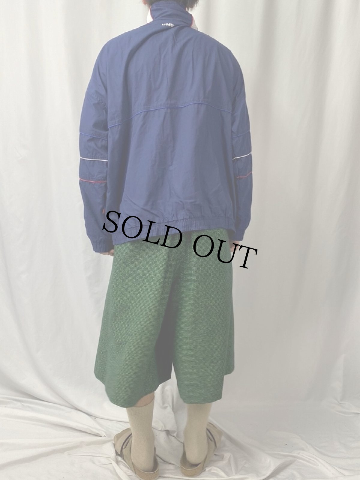 画像4: 90's UMBRO ロゴプリント ジップジャケット M (4)