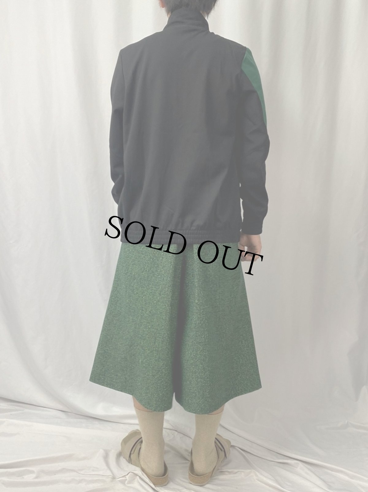 画像4: UMBRO ロゴ刺繍 切り替えデザイン トラックジャケット S (4)