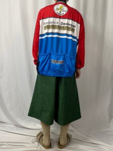 画像5: GEEST POLAND製 フルジップ サイクリングシャツ 3XL (5)