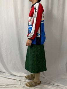 画像4: GEEST POLAND製 フルジップ サイクリングシャツ 3XL (4)