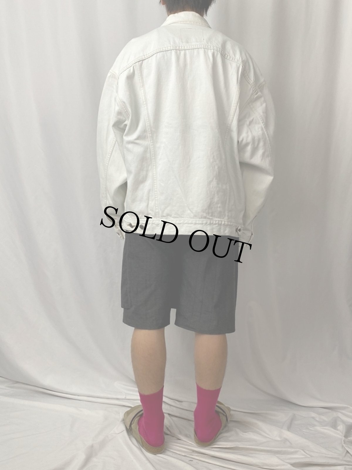 画像4: Levi's 70507 ブリーチ加工 デニムジャケット (4)