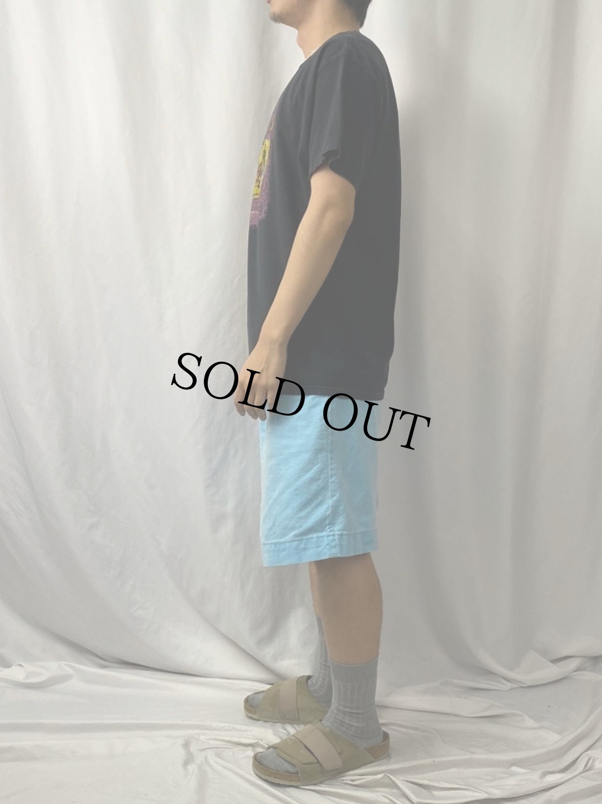 画像3: VOODOO GLOW SKULLS スカコアバンド プリントTシャツ BLACK L (3)