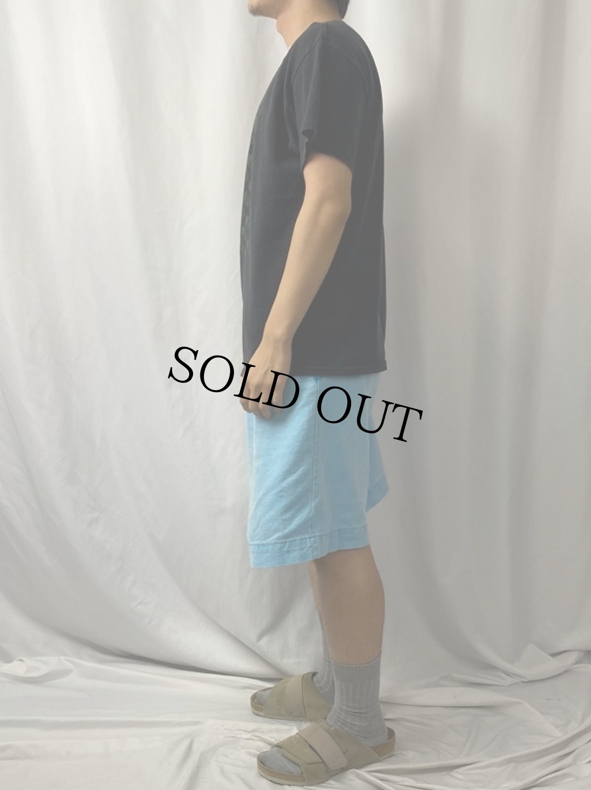 画像3: VOODOO GLOW SKULLS スカコアバンド プリントTシャツ BLACK (3)