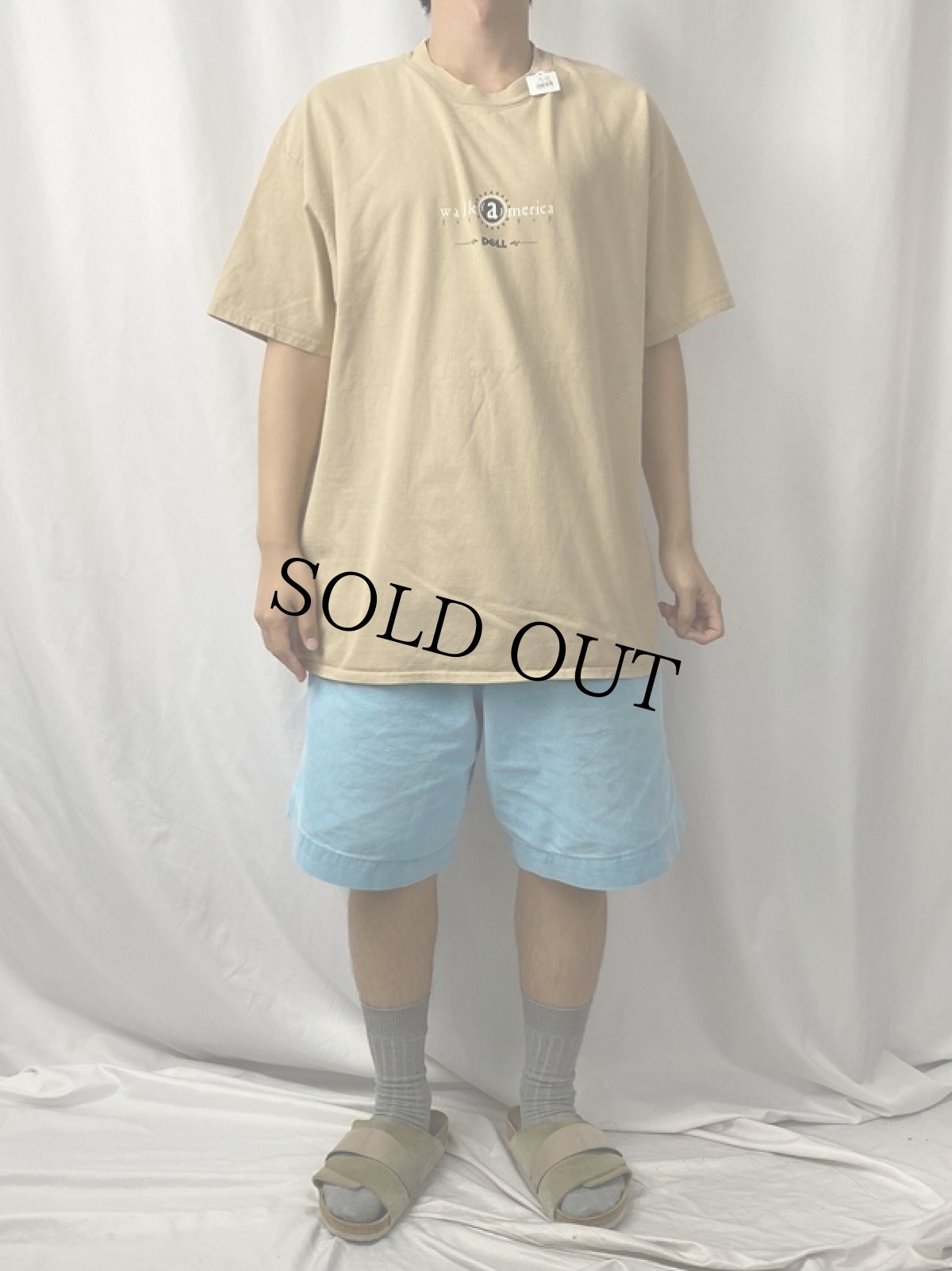 画像3: 90's DELL "March of Dimes" コンピューター企業プリントTシャツ XL (3)