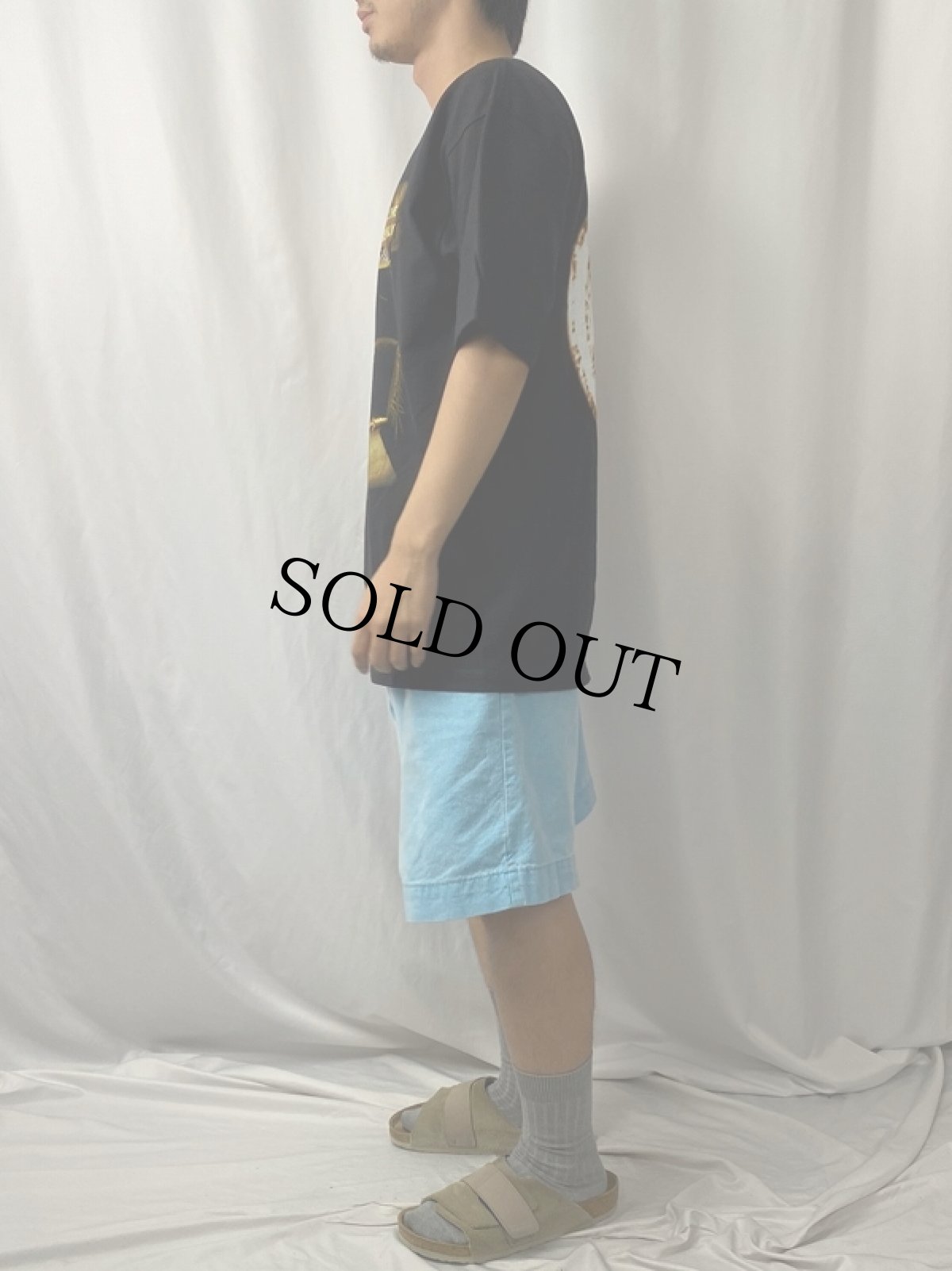 画像3: FRONT LINE ASSEMBLY バンド プリントTシャツ BLACK L (3)