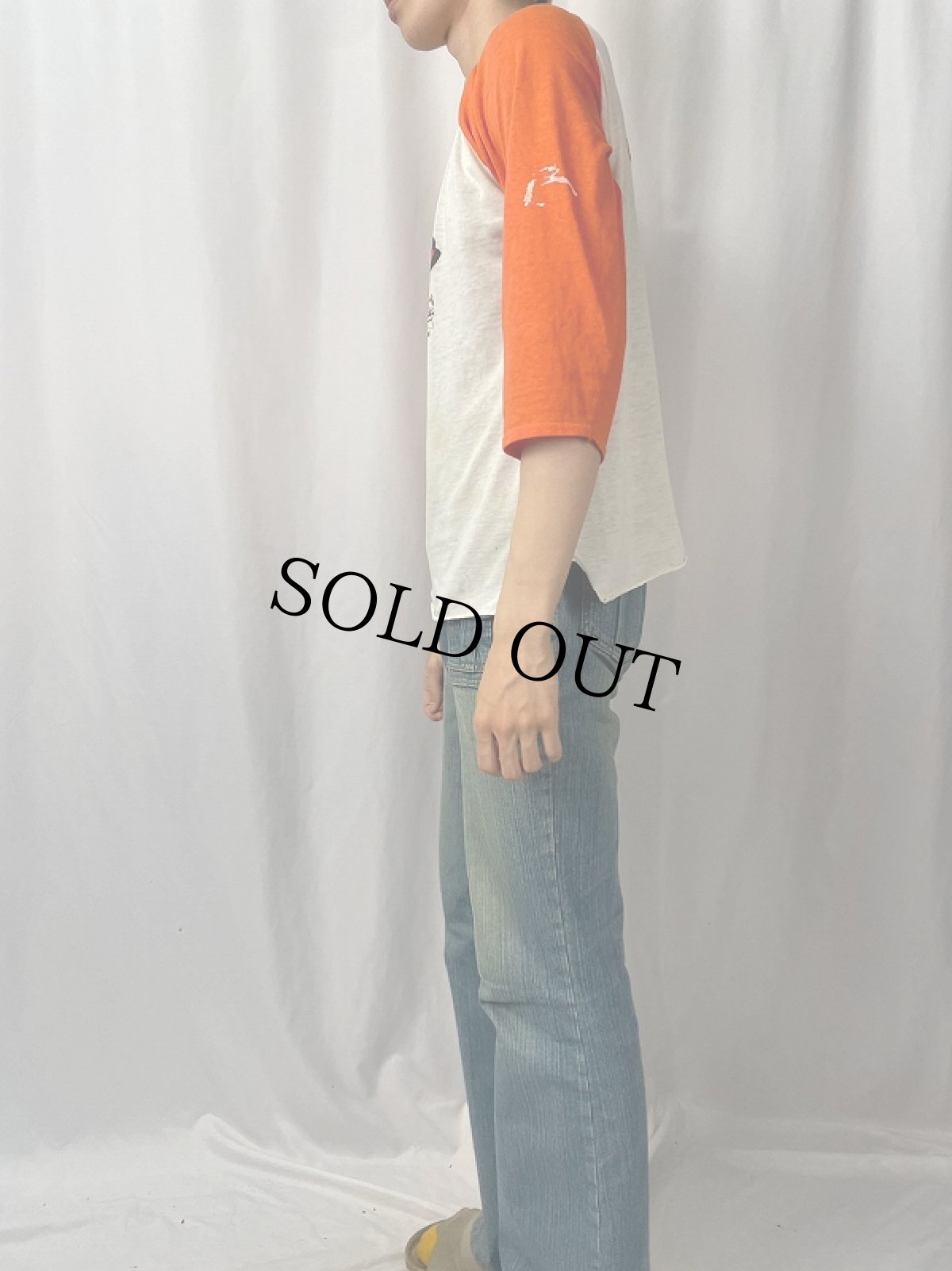 画像4: 〜80's Baltimore Orioles ラグランTシャツ (4)