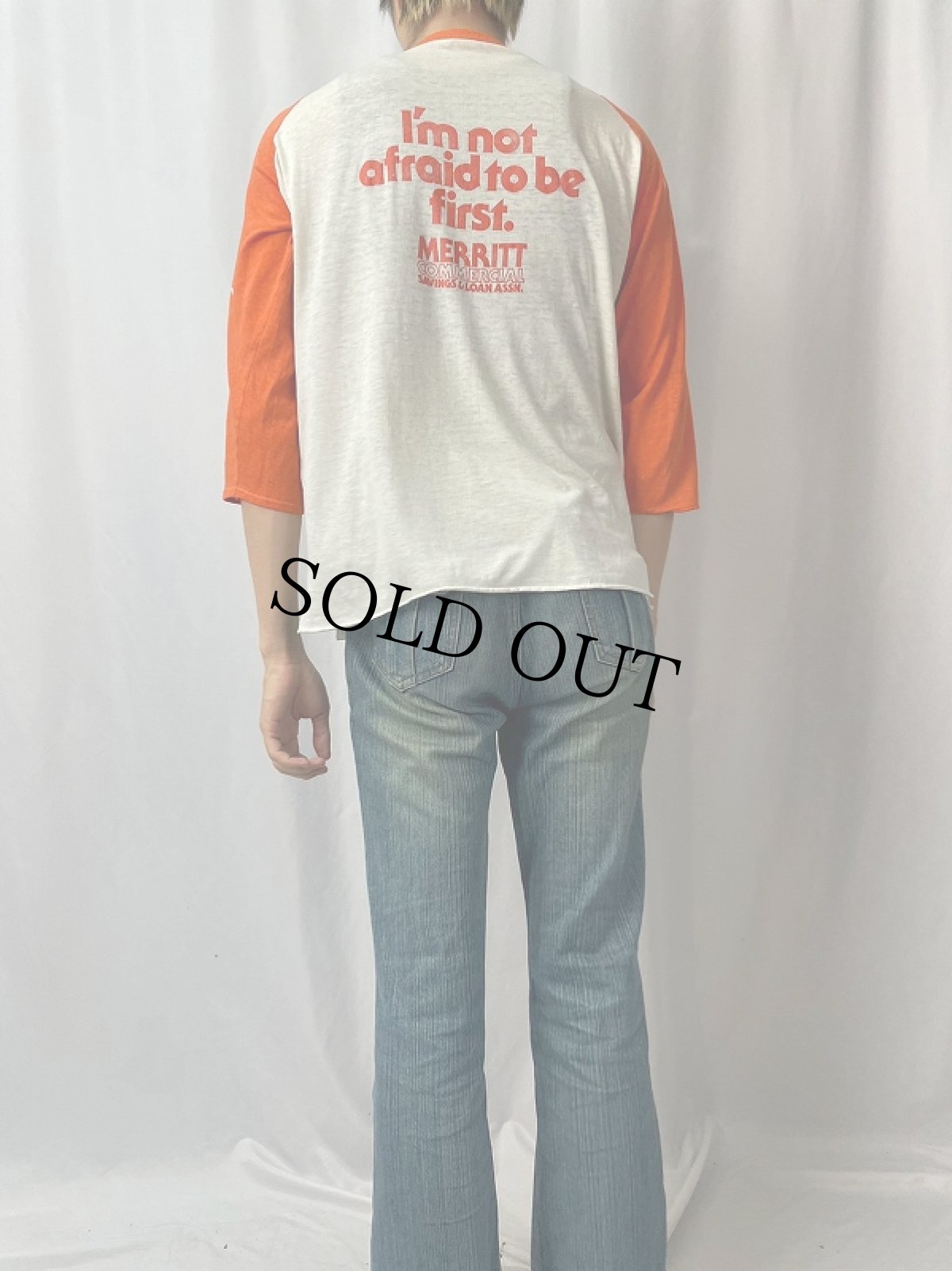 画像5: 〜80's Baltimore Orioles ラグランTシャツ (5)