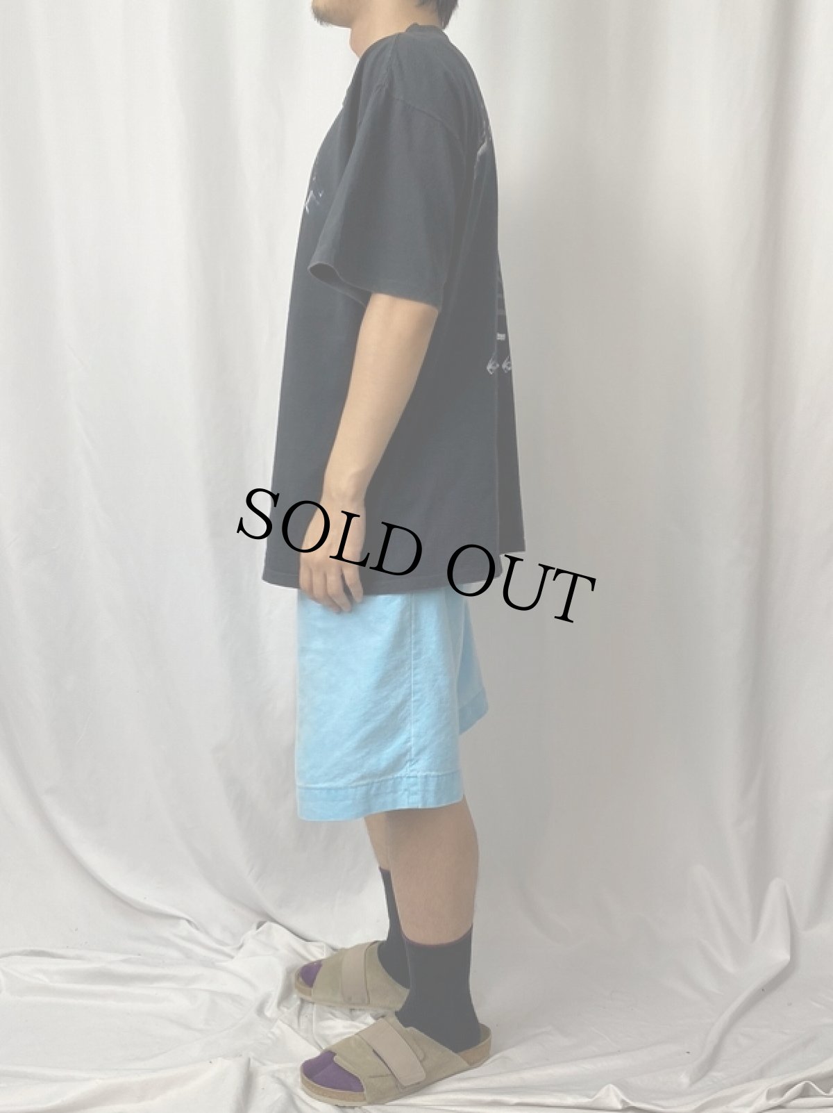 画像4: 90's METALIICA USA製 ヘヴィメタルバンドツアーTシャツ XL (4)