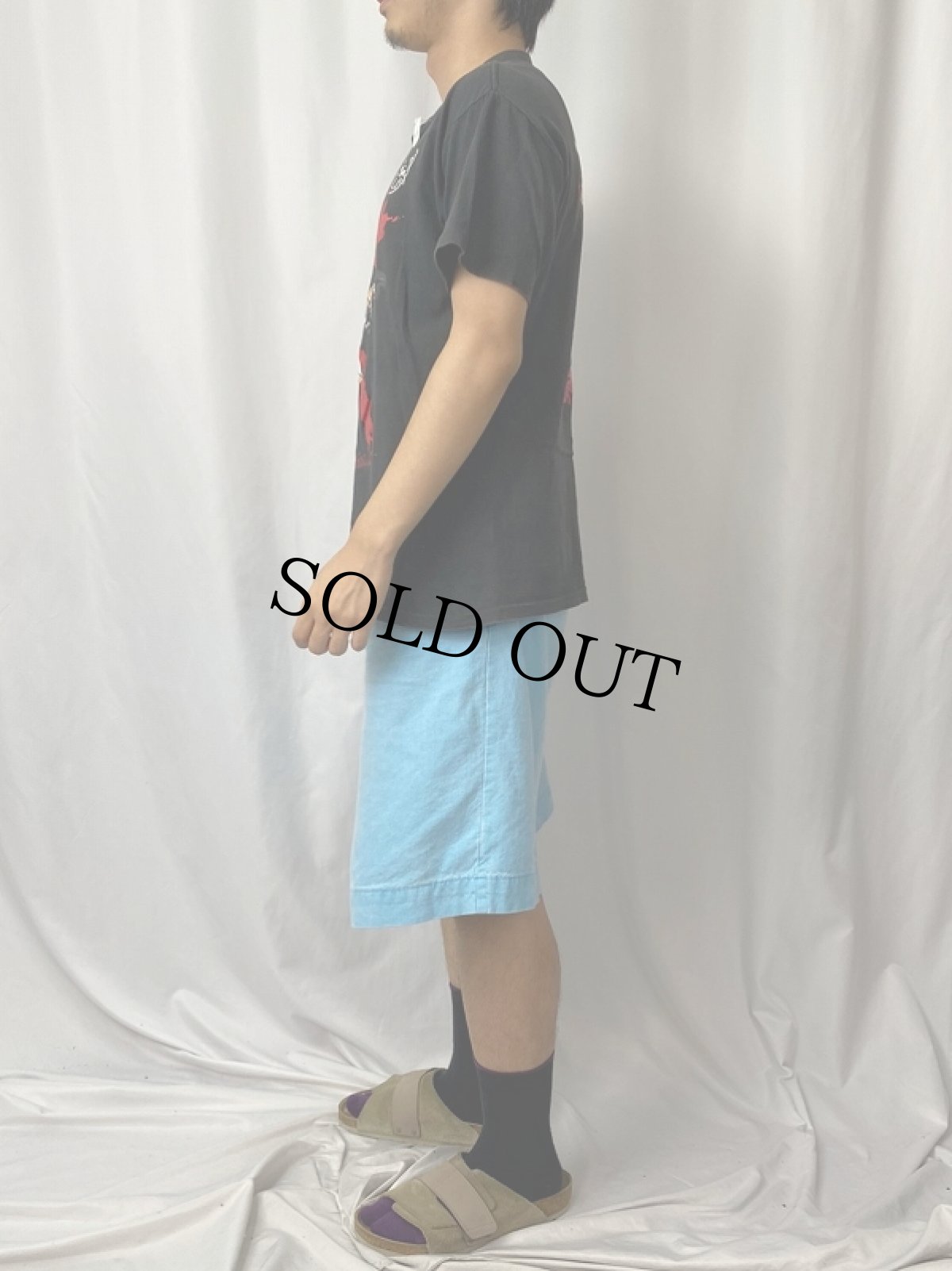 画像4: 80's Motley Crue "DR FEELGOOD TOUR" ヘヴィメタルバンドTシャツ (4)