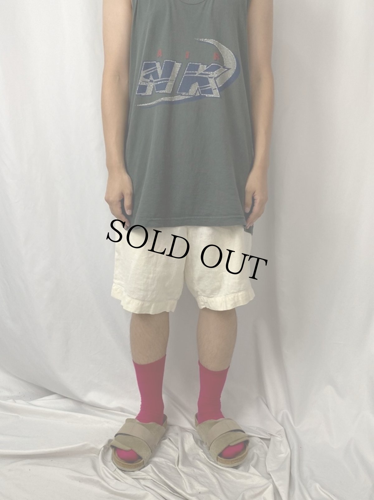 画像2: POLO Ralph Lauren リネンショーツ  W35 (2)