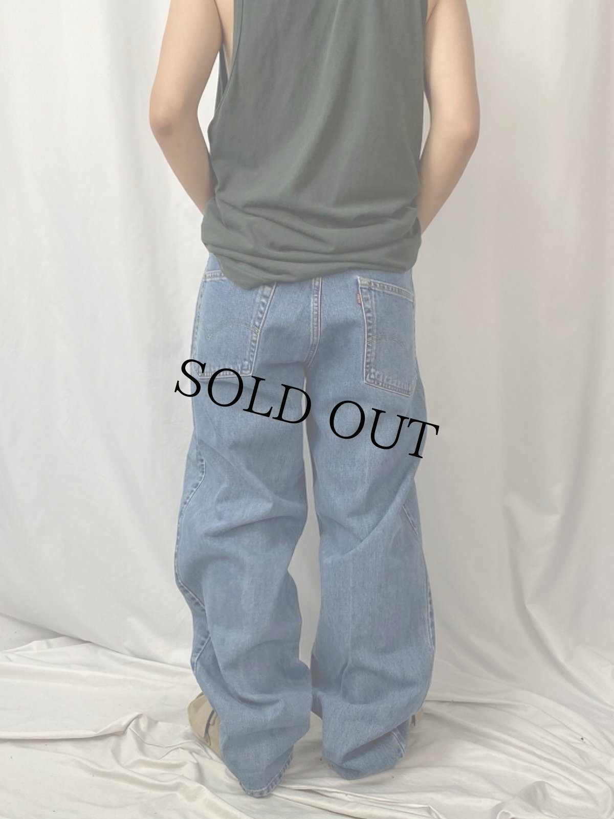 画像4: 90's Levi's 595 デニムパンツ W35 (4)