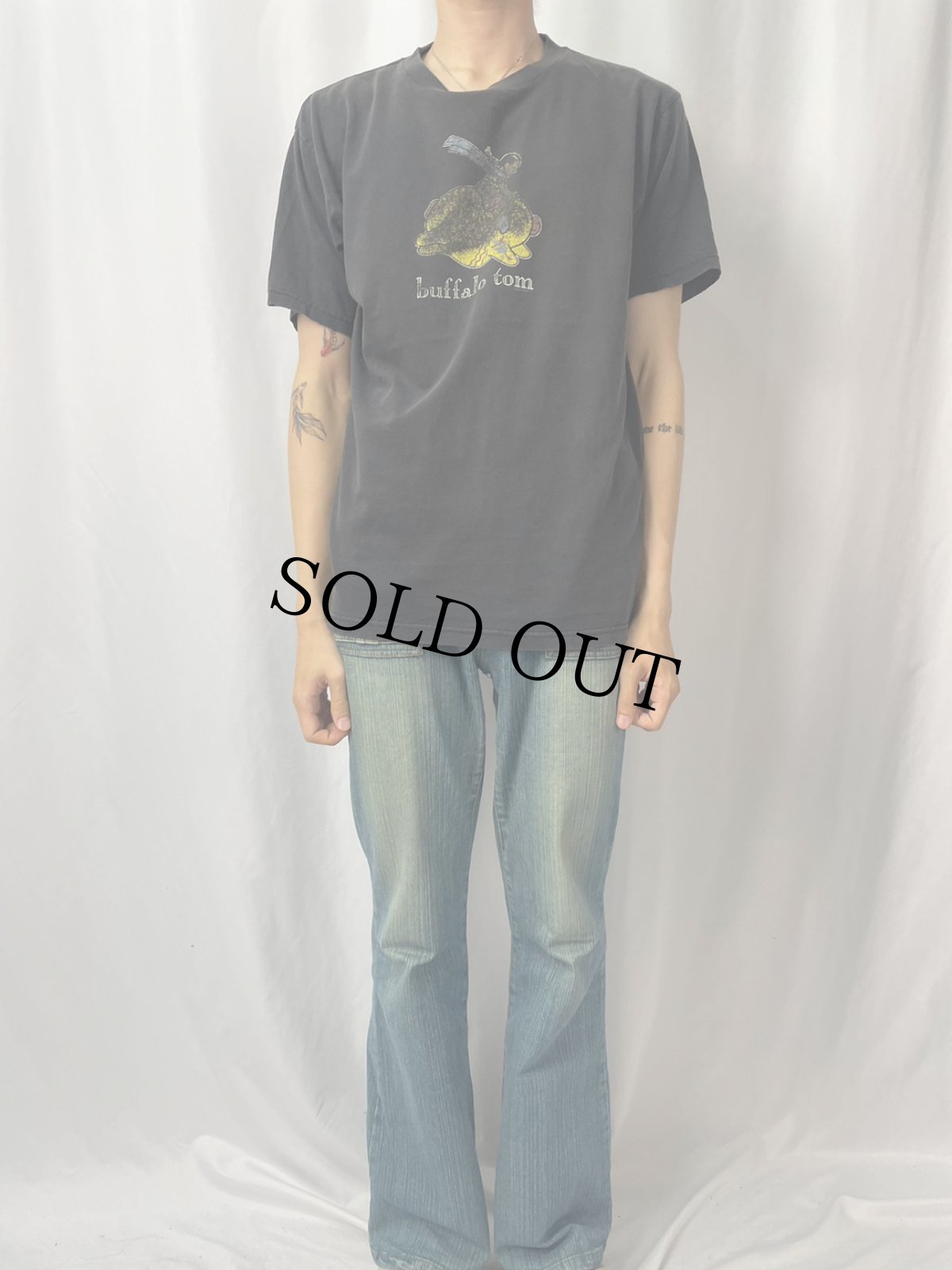 画像2: 2000's Buffalo Tom ロックバンドプリントTシャツ L (2)