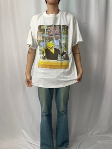 画像2: 90's Kermit USA製 "TOO LATE with Kermit Letterfrog" キャラクタープリントTシャツ XL (2)