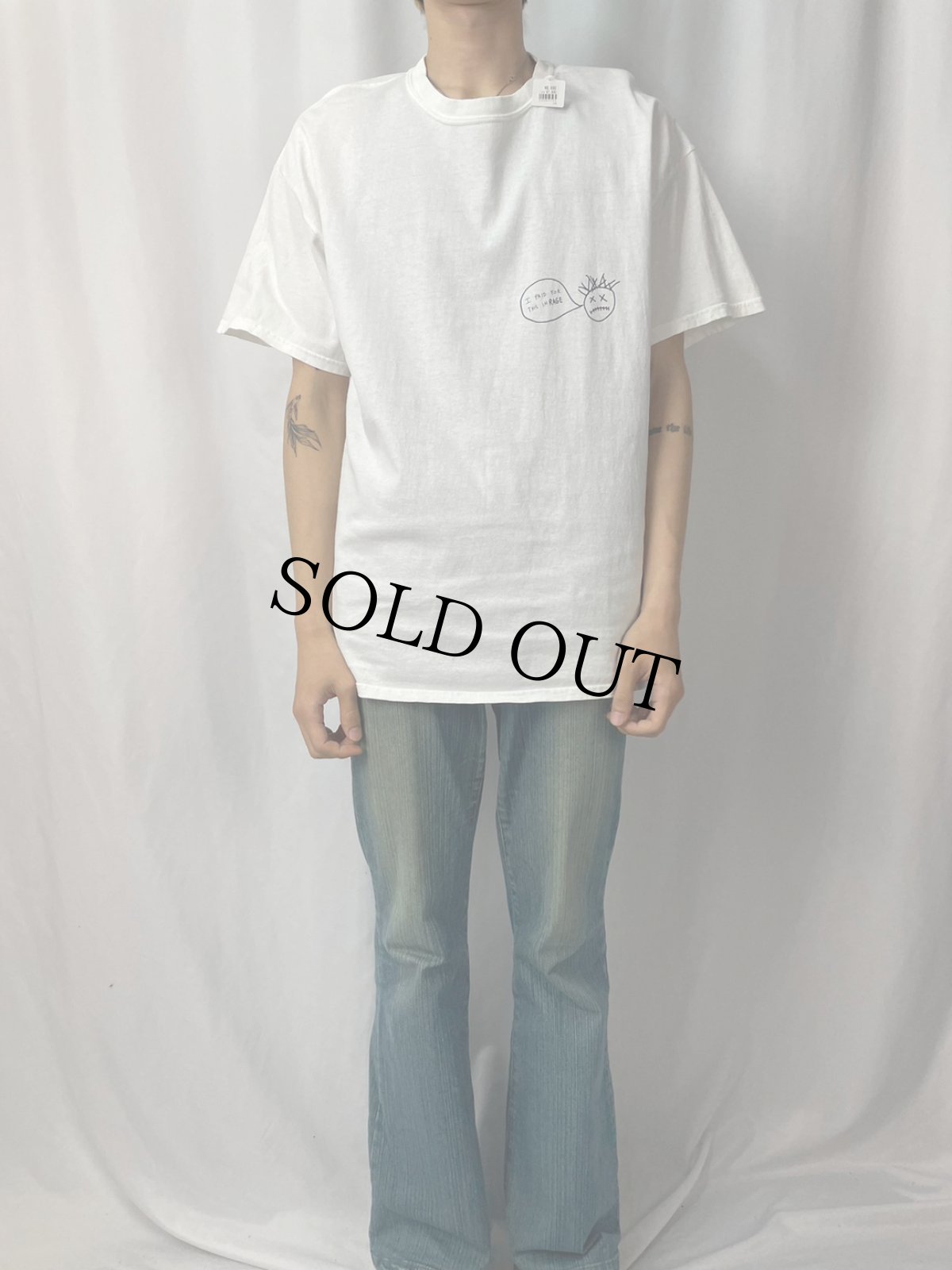 画像3: Cactus Jack "Highest in The Room" ヒップホッププリントTシャツ XL (3)