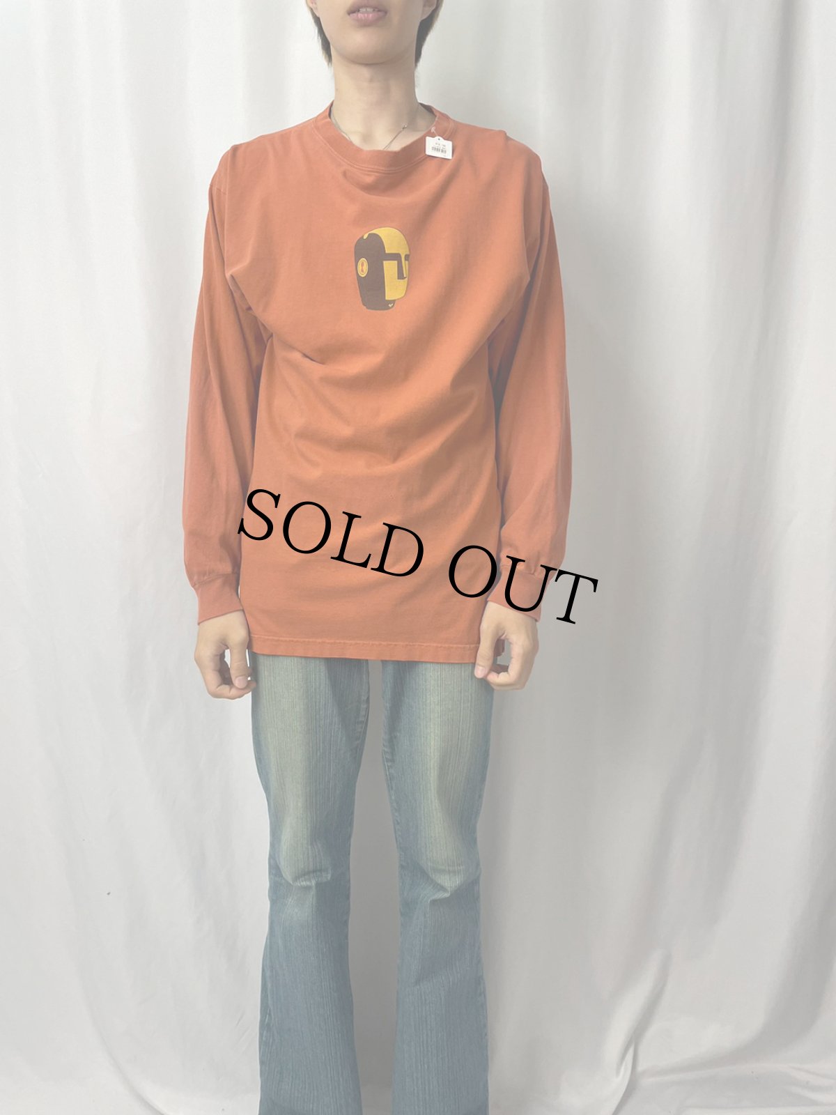 画像2: 2000's PEARL JAM CANADA製 ロックバンドロンT L (2)