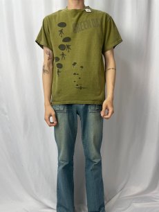 画像2: GREEN DAY パンクロックバンドTシャツ M (2)