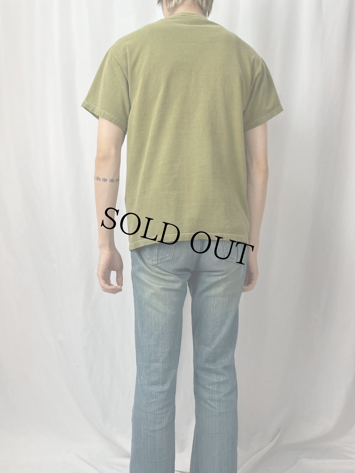 画像4: GREEN DAY パンクロックバンドTシャツ M (4)