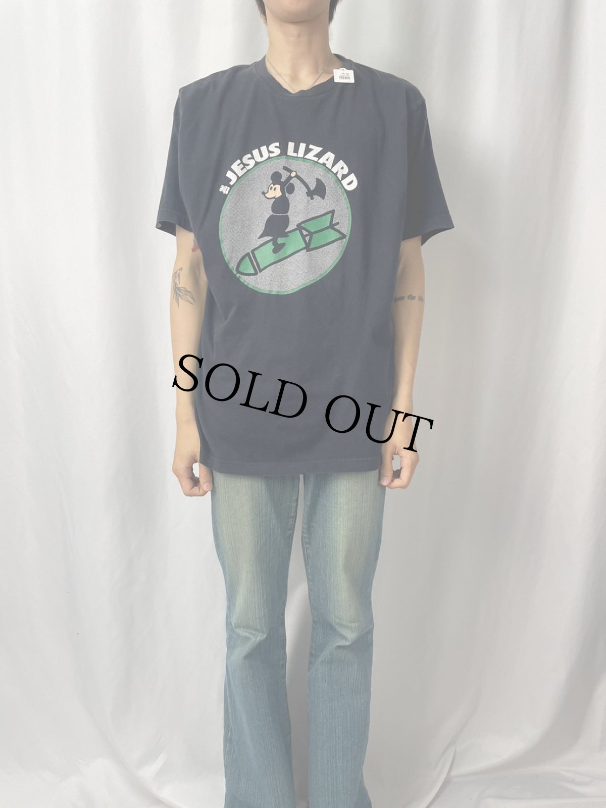 画像2: The Jesus Lizard ロックバンドTシャツ (2)