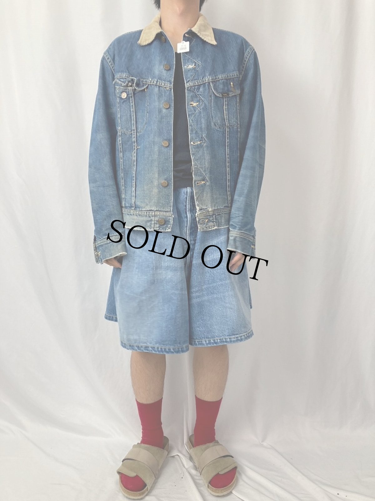 画像2: 60's Lee 101-LJ "STORM RIDER" デニムジャケット (2)