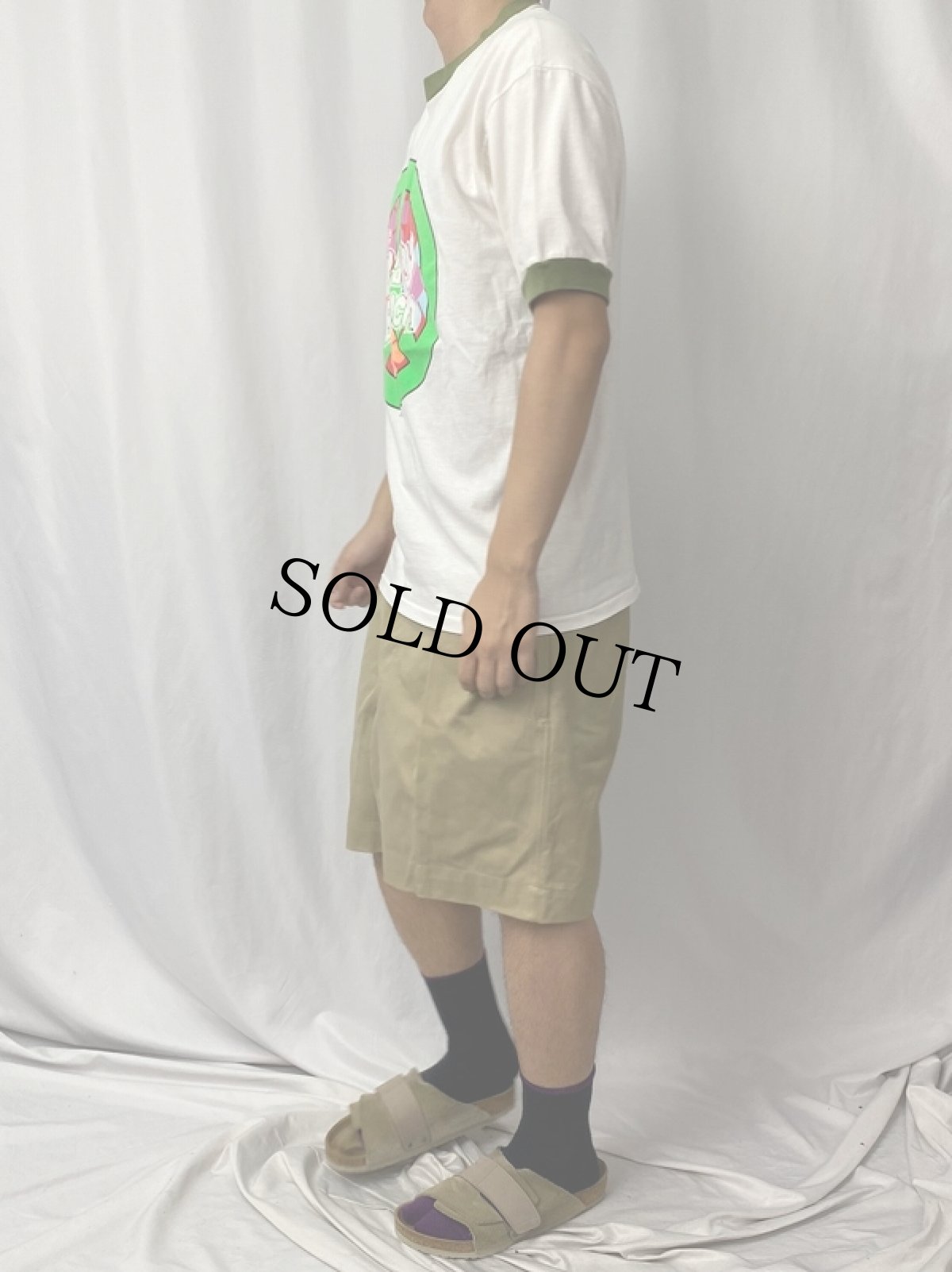 画像3: 90's The Brady Bunch コメディプリントリンガーTシャツ L (3)