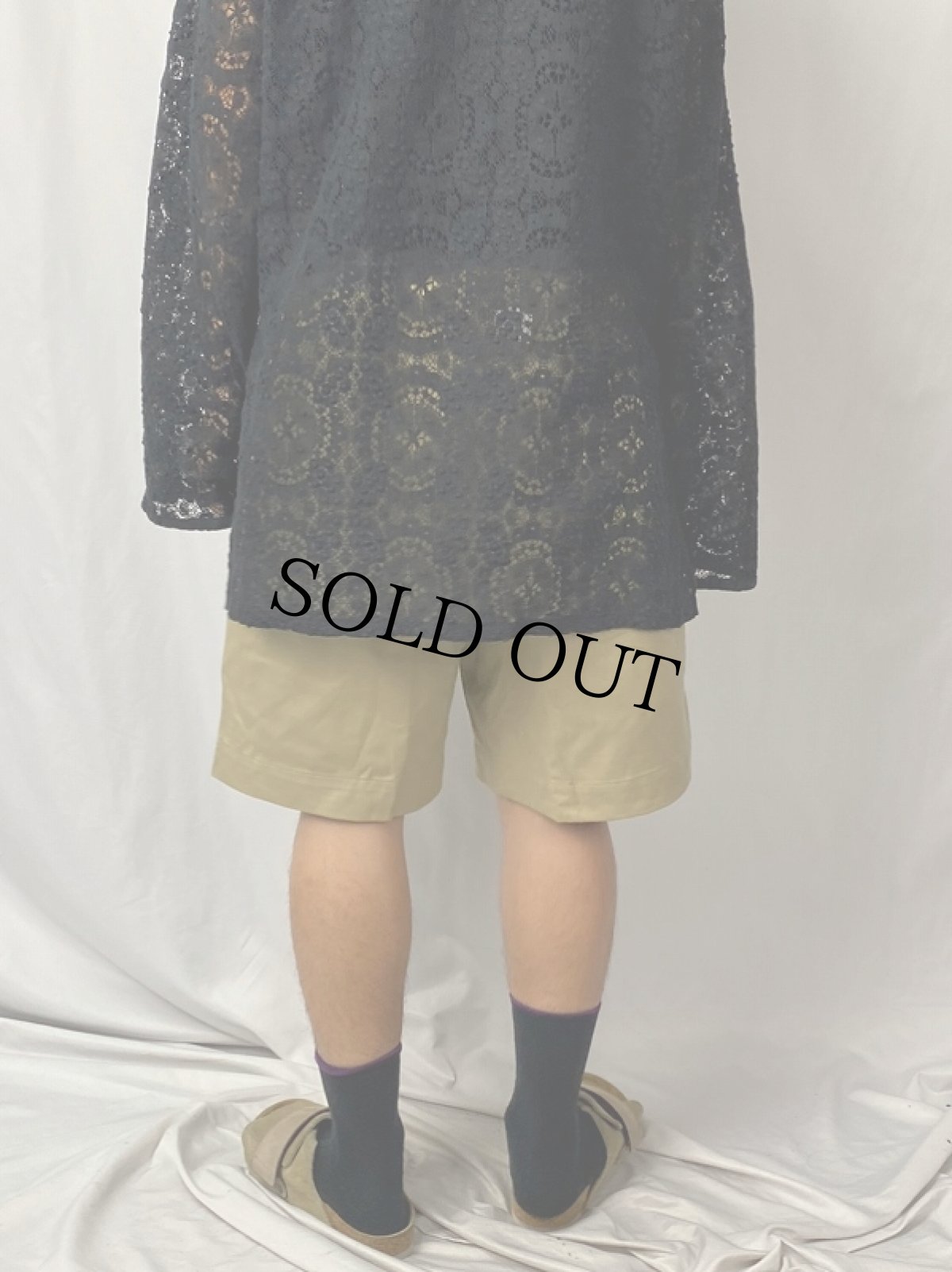 画像4: 50〜60's FRENCH ARMY M-52 チノショーツ DEADSTOCK SIZE5 (4)