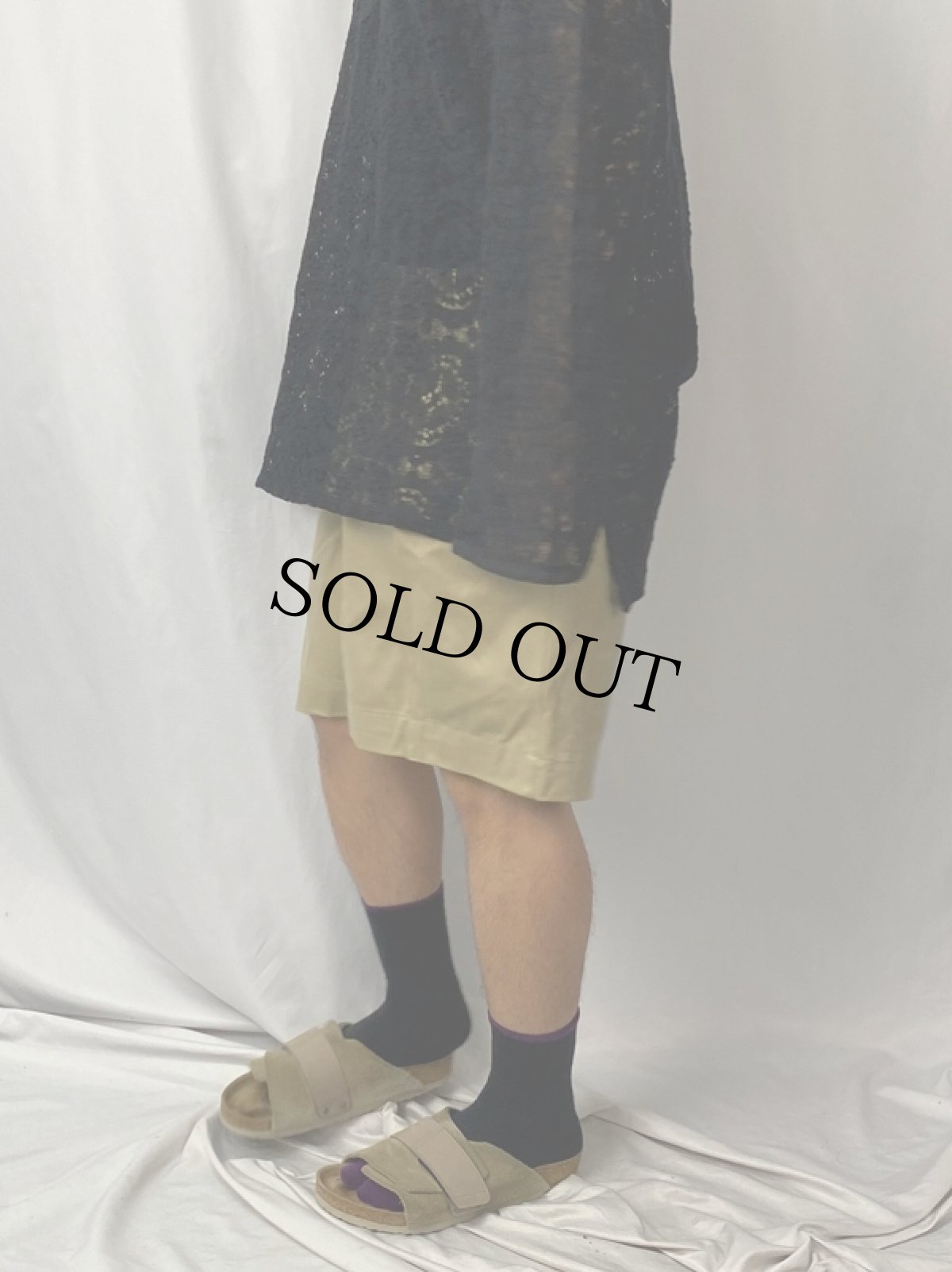 画像3: 50〜60's FRENCH ARMY M-52 チノショーツ DEADSTOCK SIZE5 (3)