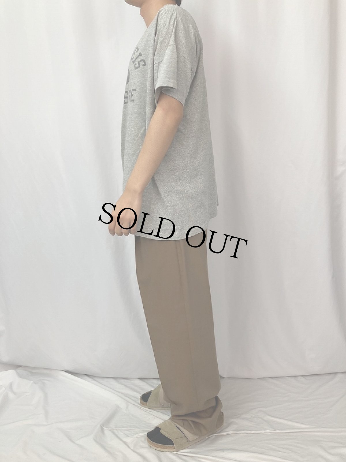 画像3: 70's Champion バータグ USA製 "BRANDEIS LACROSSE" 染み込みプリントTシャツ XL (3)