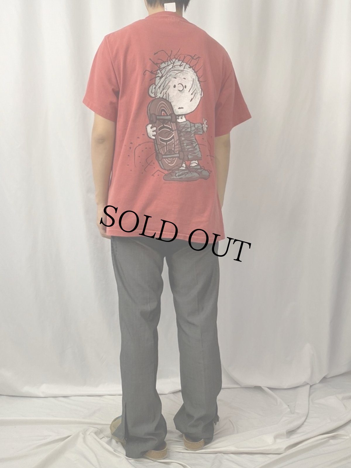 画像5: 90's PEANUTS USA製 "WOODSTOCK × PIGPEN" キャラクタープリントTシャツ (5)