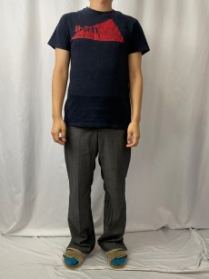 画像2: 【SALE】 70's Hanes USA製 "D-DAY" プリントTシャツ BLACK M (2)