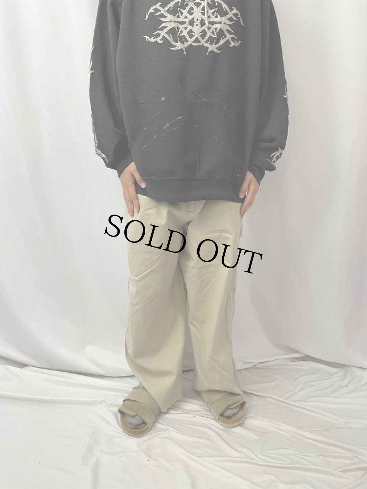 画像3: Kdub カットオフ コットンチノ レイバーパンツ W35 (3)