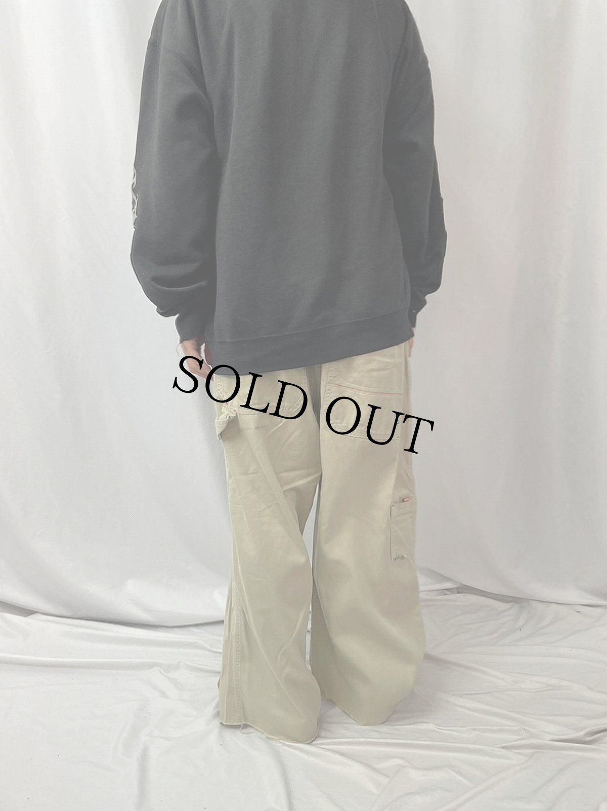 画像5: Kdub カットオフ コットンチノ レイバーパンツ W35 (5)