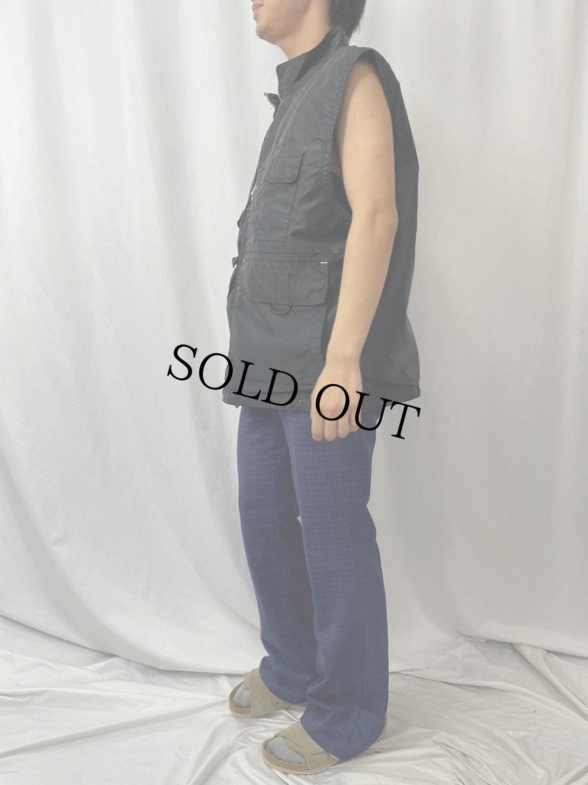 画像3: JNCO JEANS ナイロンジップベスト XL (3)