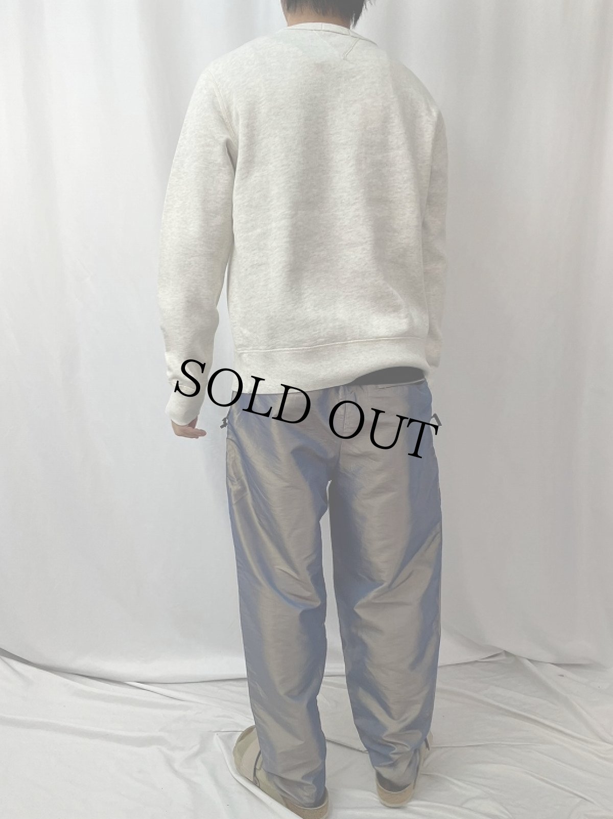 画像4: POLO Ralph Lauren "PROPERTY OF POLO RL ATHL CLUB 67" ステンシル風プリントスウェット M (4)