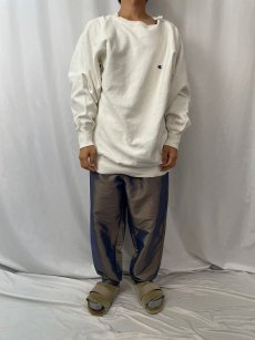 画像2: 90's Champion REVERSE WEAVE USA製 目付き WHITE XXL (2)