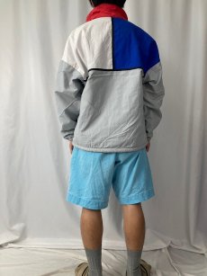 画像4: 【SALE】 90's LOOK FRANCE製 クレイジーパターンプルオーバージャケット M (4)