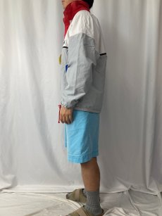 画像3: 【SALE】 90's LOOK FRANCE製 クレイジーパターンプルオーバージャケット M (3)
