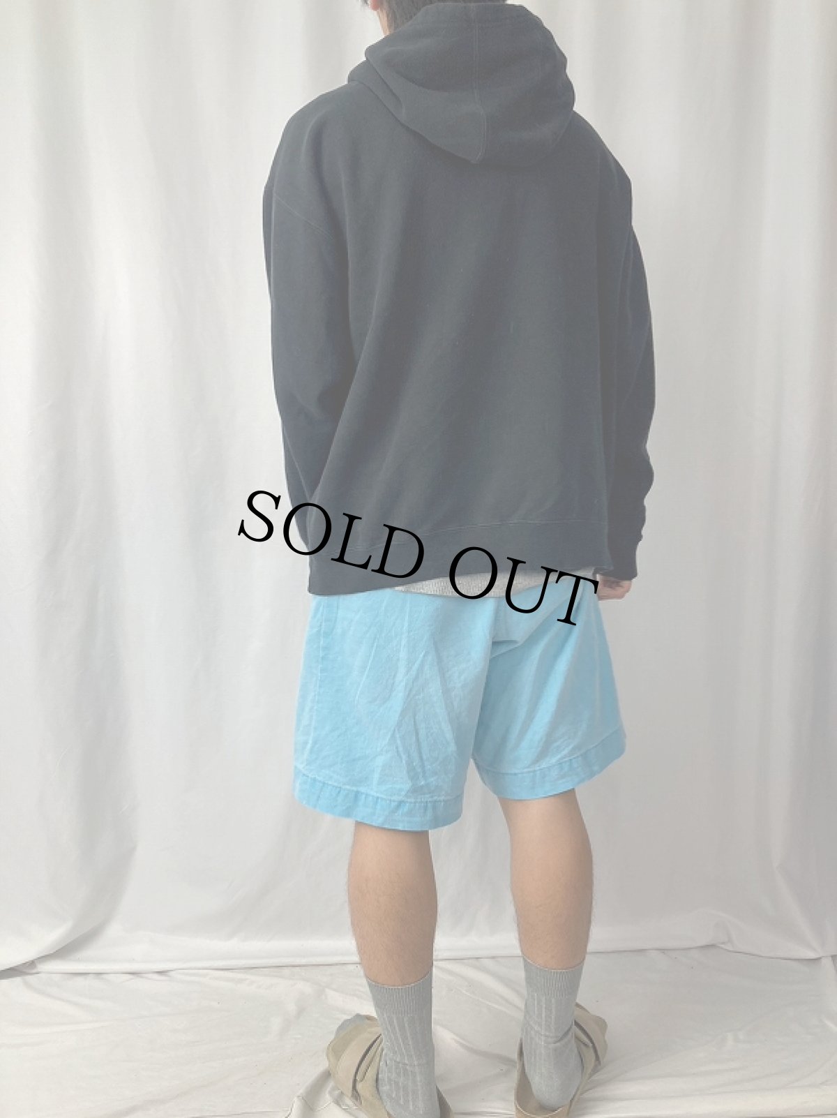 画像4: CH apparel パロディ 刺繍 スウェットフーディー XL (4)