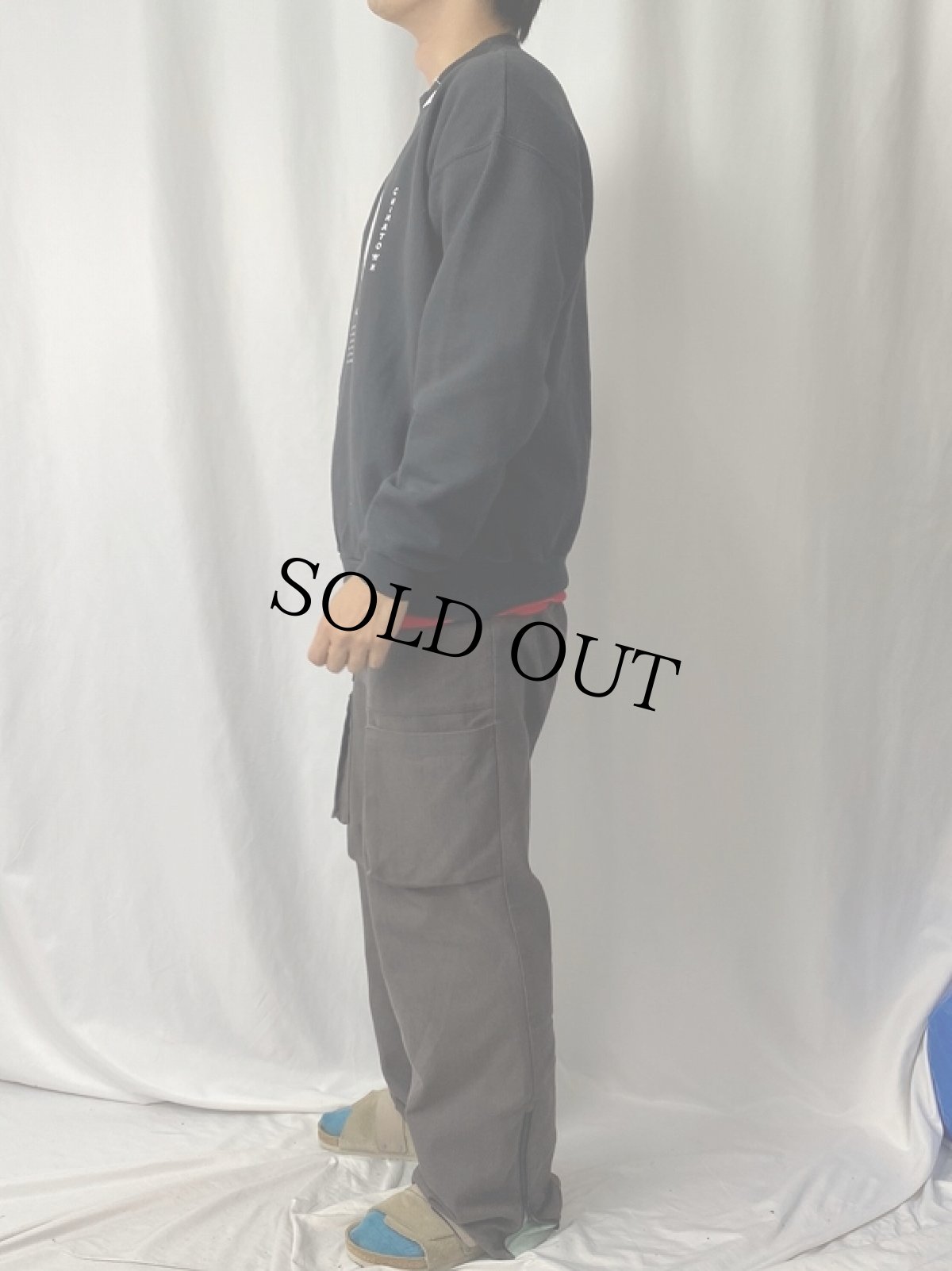 画像3: "CHINATOWN SANFRANCISCO" 陰陽 プリントスウェット BLACK L (3)