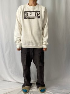 画像2: 90's HERSHEY'S USA製  お菓子企業プリントスウェット XL (2)