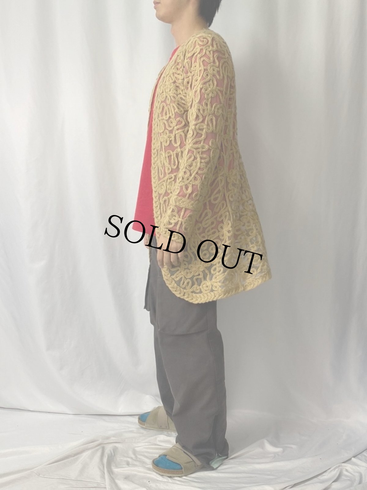 画像3: chico's  デザイン シースルーガウン (3)