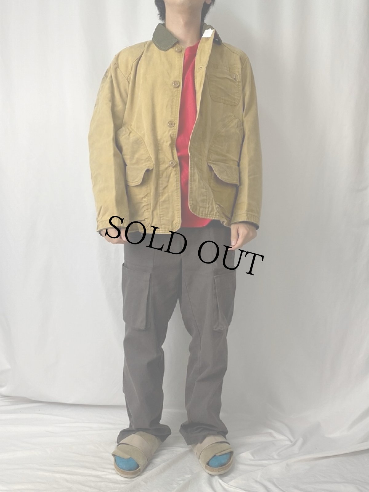 画像2: 60's L.L.Bean 筆記体タグ ダックハンティングジャケット (2)