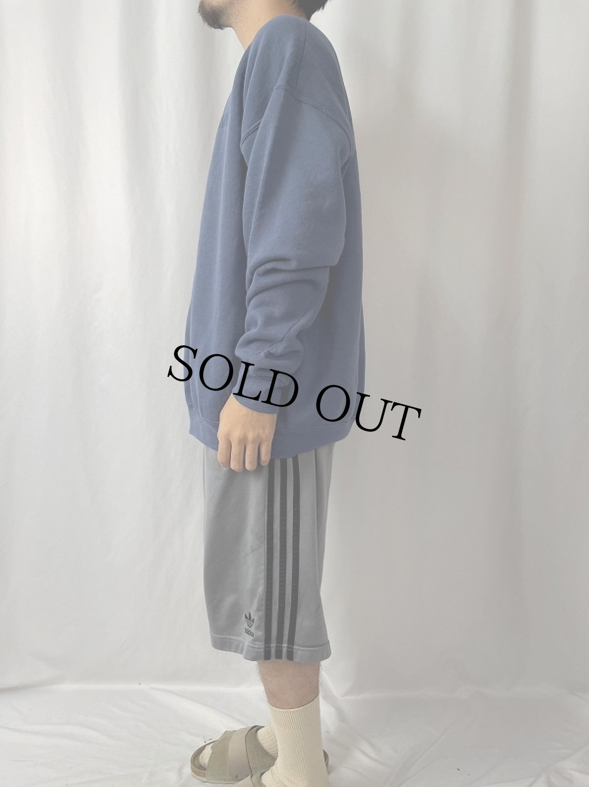 画像3: 90's NASA USA製 ロゴ刺繍スウェット XXL (3)